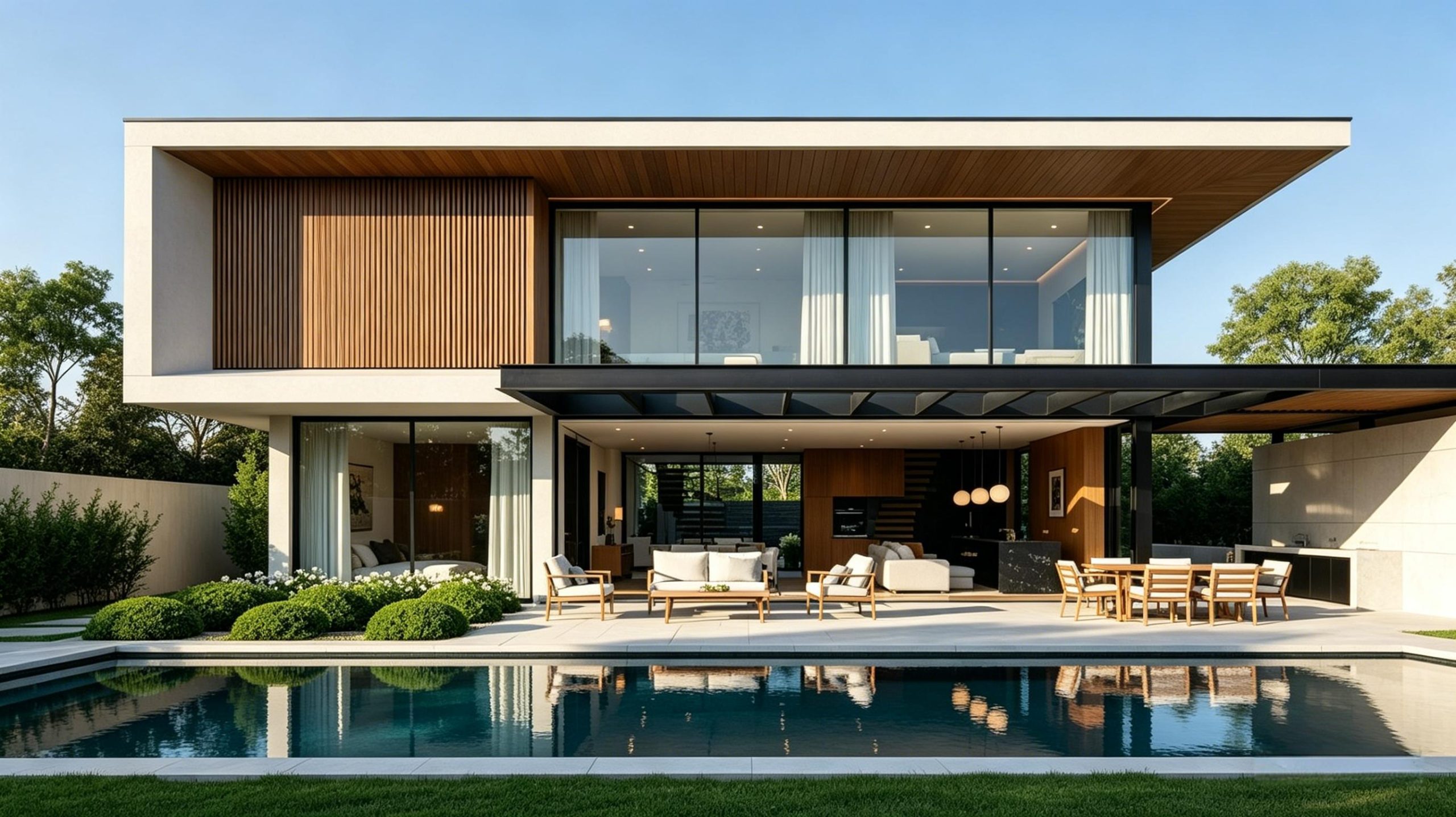 A beautiful villa