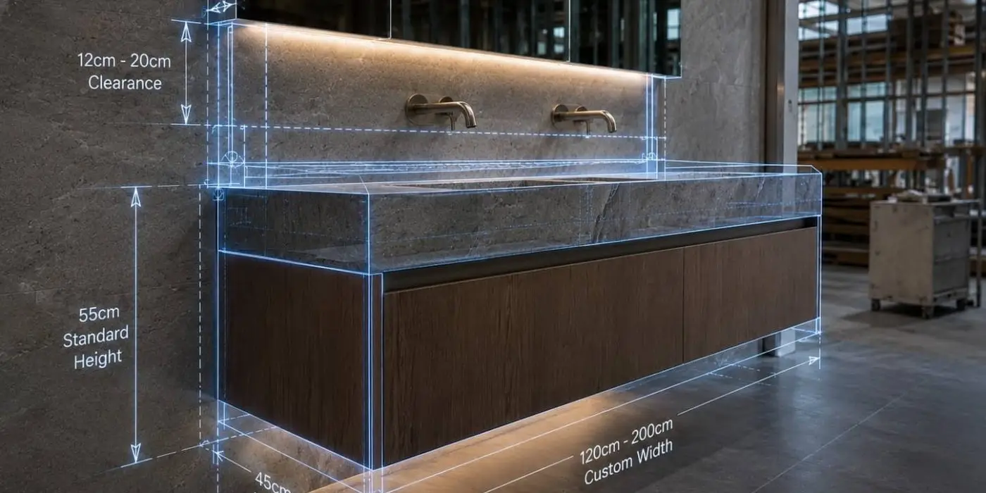 Bathroom cabinet dimensions