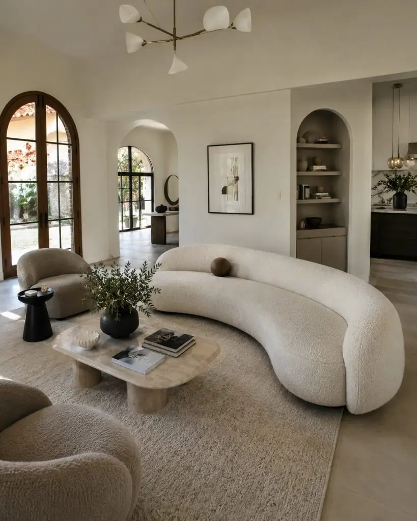 Curved and Curved-Corner (Organic) Sofas